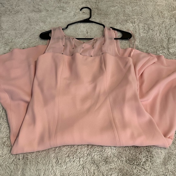 Evan Picone Pink Sleeveless Dress - Picture 4 of 5